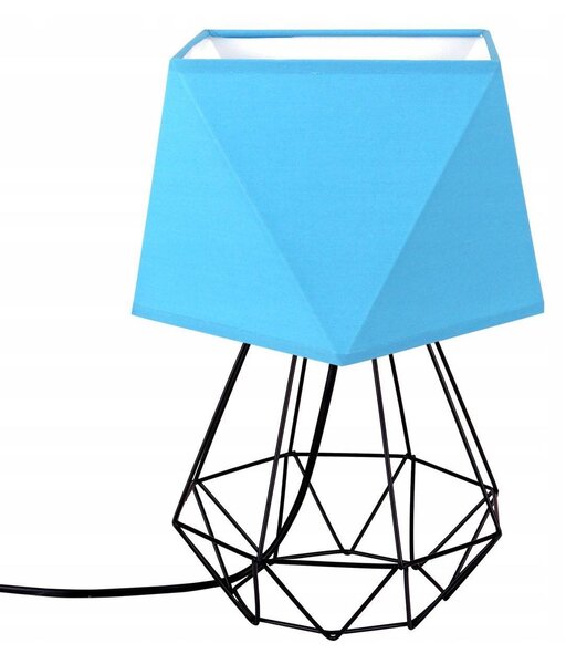 Stolní lampa Diamond 1, 1x textilní stínítko (výběr ze 12 barev), (výběr ze 3 barev konstrukce)
