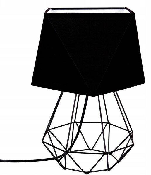 Stolní lampa Diamond 1, 1x textilní stínítko (výběr ze 12 barev), (výběr ze 3 barev konstrukce)