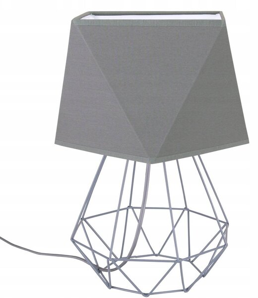 Stolní lampa Diamond 1, 1x textilní stínítko (výběr ze 12 barev), (výběr ze 3 barev konstrukce)