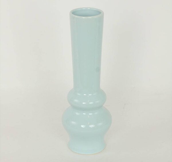Váza keramická modrá HL773755 Art