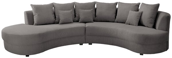 SEDACÍ SOUPRAVA, textil, šedá Livetastic - Online Only sedačky, Online Only
