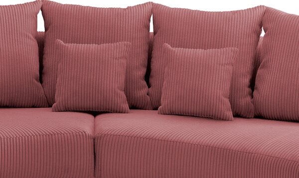 SEDACÍ SOUPRAVA, textil, korály Livetastic - Online Only sedačky, Online Only