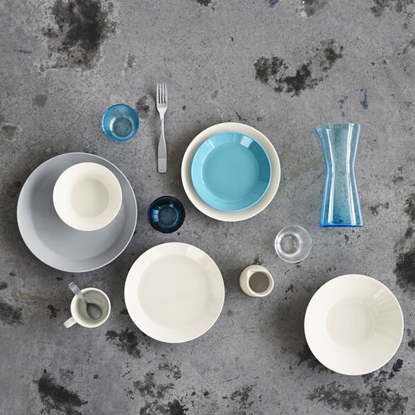 Iittala Talíř Teema 23cm, bílý
