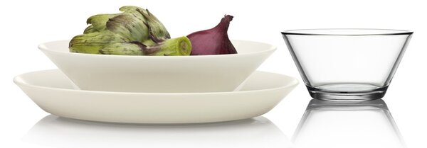 Iittala Talíř Teema 26cm, bílý / sada 4ks