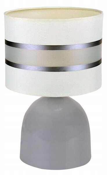 Stolní lampa Elegance, 1x textilní stínítko (výběr z 6 barev), (výběr ze 3 barev konstrukce), s