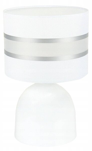 Stolní lampa Elegance, 1x textilní stínítko (výběr z 6 barev), (výběr ze 3 barev konstrukce), s