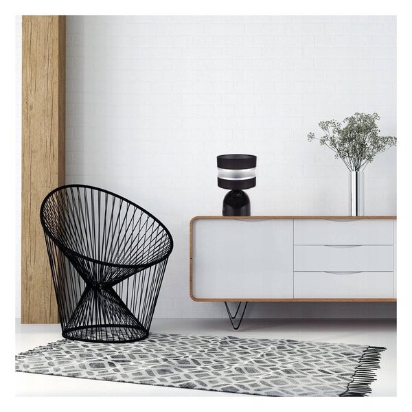 Stolní lampa Elegance, 1x textilní stínítko (výběr z 6 barev), (výběr ze 3 barev konstrukce), s