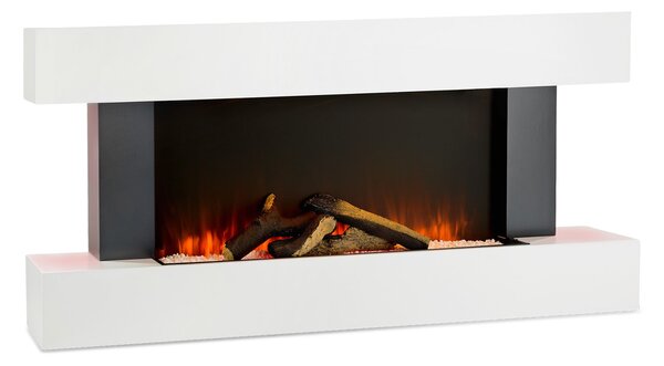 Klarstein Studio Light & Fire 1 Smart Fireplace 1000/2000W MDF WiFi Control