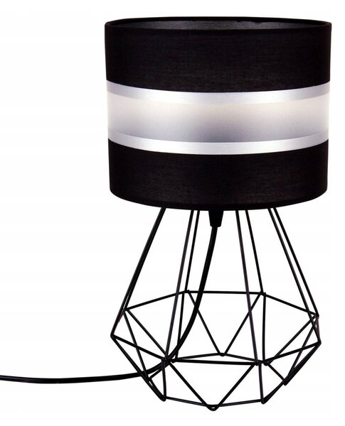 Stolní lampa Elegance, 1x textilní stínítko (výběr ze 6 barev), (výběr ze 3 barev konstrukce), d