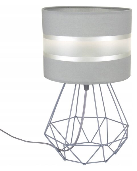 Stolní lampa Elegance, 1x textilní stínítko (výběr ze 6 barev), (výběr ze 3 barev konstrukce), d