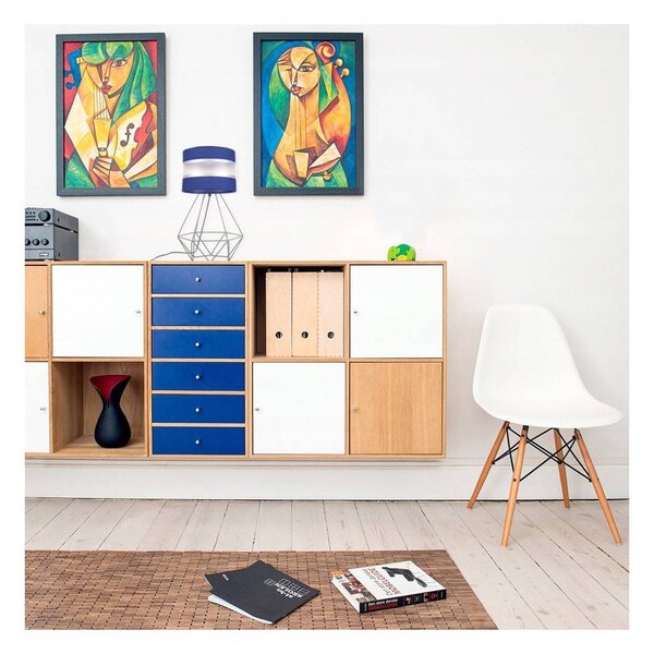 Stolní lampa Elegance, 1x textilní stínítko (výběr ze 6 barev), (výběr ze 3 barev konstrukce)