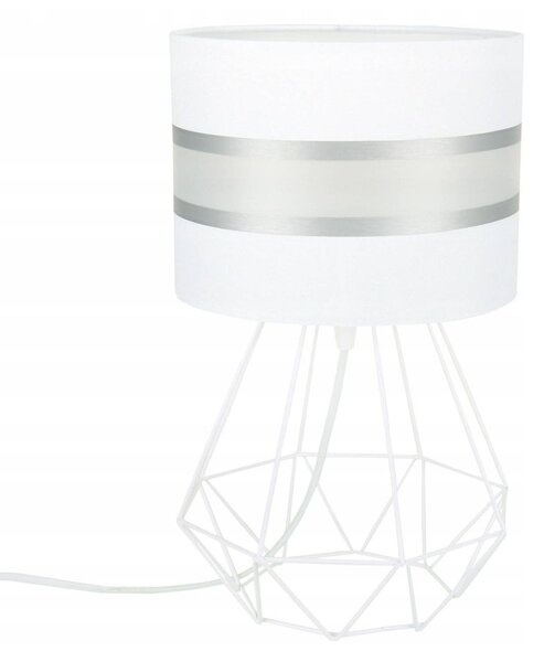 Stolní lampa Elegance, 1x textilní stínítko (výběr ze 6 barev), (výběr ze 3 barev konstrukce), d