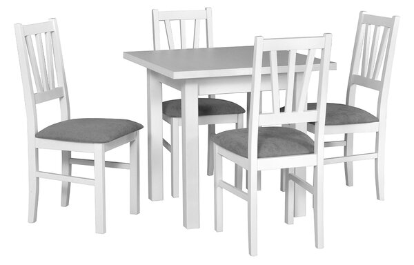 Stůl MAX 7 + Židle BOS 5 (4ks.) DX3