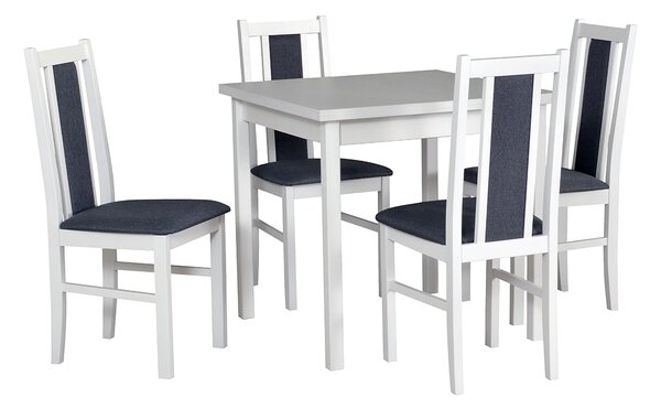 Stůl MAX 9 + Židle BOS 14 (4ks.) DX7