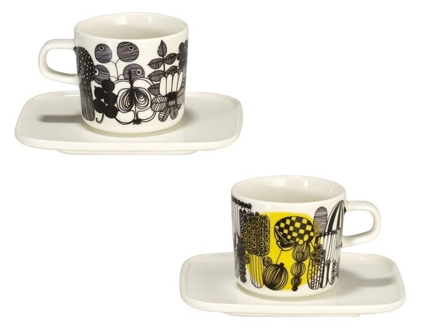 Marimekko Hrnek Oiva Siirtolapuutarha 0,2l, žlutý