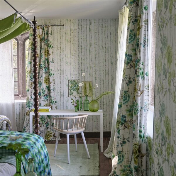 Tapeta SHIWA Designers Guild Odstín Tapety: Green Blue PDG1159/02