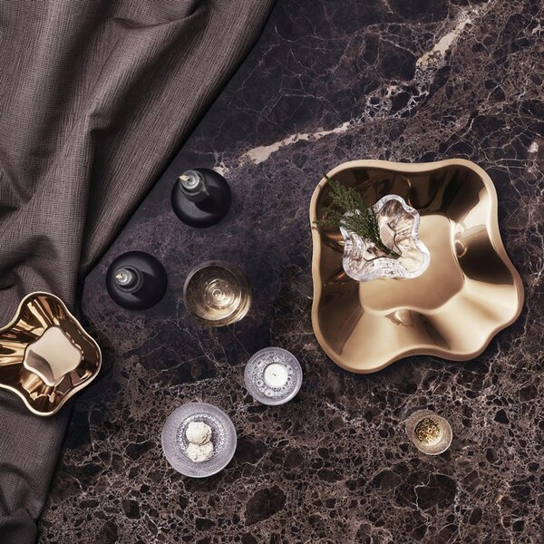 Iittala Svícen Nappula 183mm, tmavě šedý