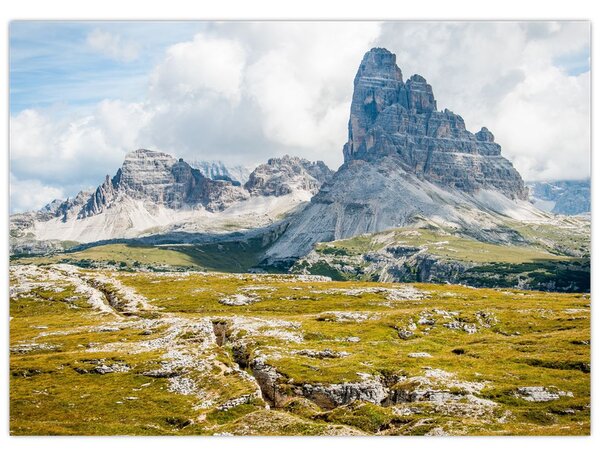 Obraz - Italské Dolomity (70x50 cm)
