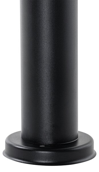 Moderní venkovní sloupková lampa černá 100 cm - Elly