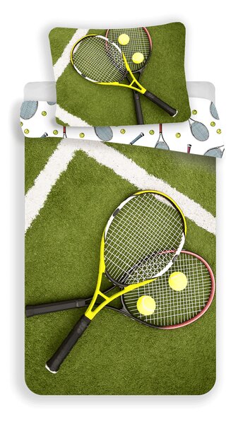 Jerry Fabrics Povlečení fototisk Tenis 140x200 70x90