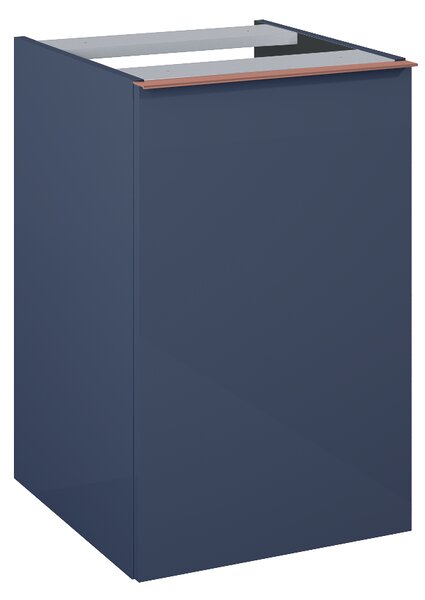 Elita Look, závěsná skříňka s košem 40x45x64 cm PDW, modrá matná, ELT-168581