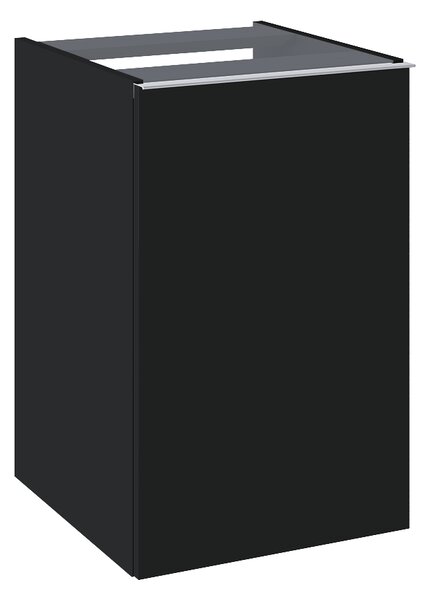 Elita Look, závěsná skříňka s košem 40x45x64 cm PDW, černá matná, ELT-168113