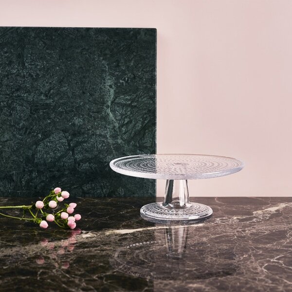 Iittala Podstavec pod dort Kastehelmi 24cm, čirý