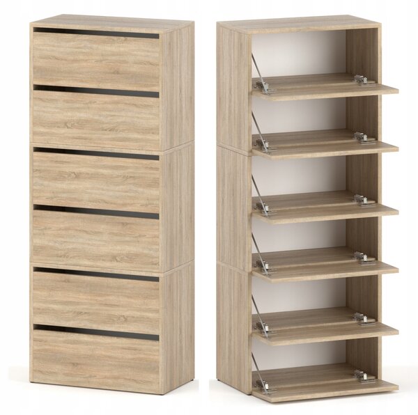 Botník s sedátkem Stiv-Meble 60 x 150 x 36 cm dub sonoma