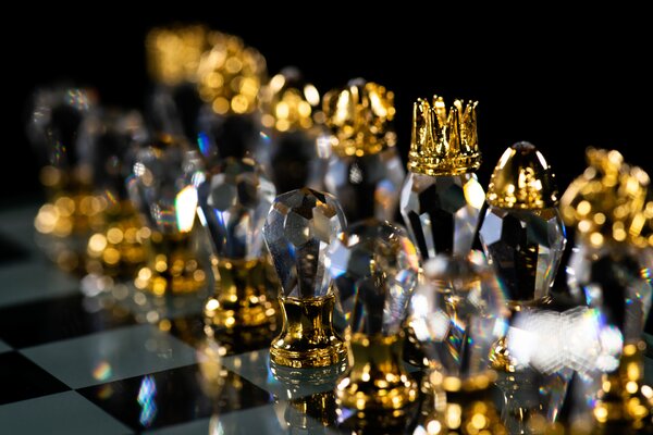 Šachy křišťálové Royal018, Varianta Křišťál