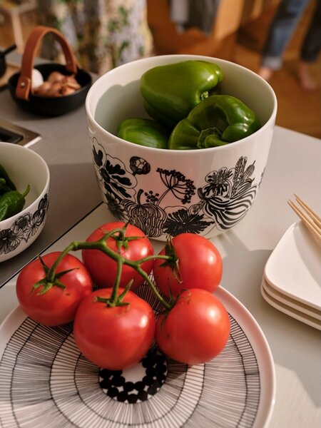 Marimekko Talíř Oiva Siirtolapuutarha 25cm