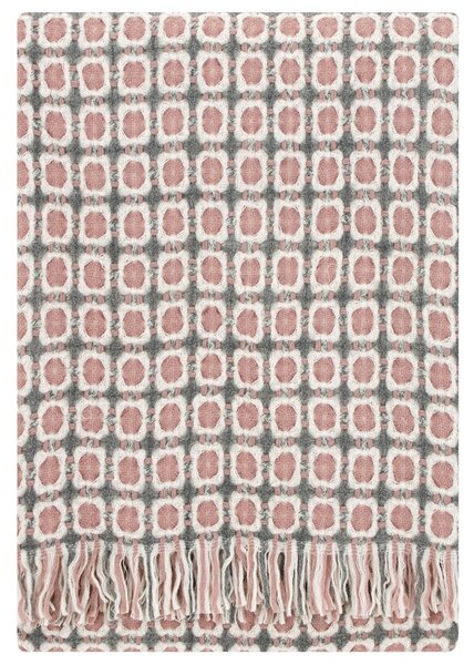 Lapuan Kankurit Vlněná deka Corona 130x170, růžová