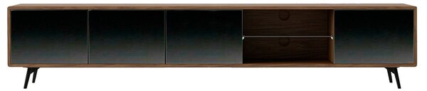 -25 % Dny MOMENTI– Ořechový TV stolek Angel Cerdá No. 3048, 240 x 45 cm