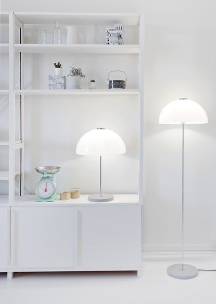 Innolux Stojací lampa Kupoli, šedá