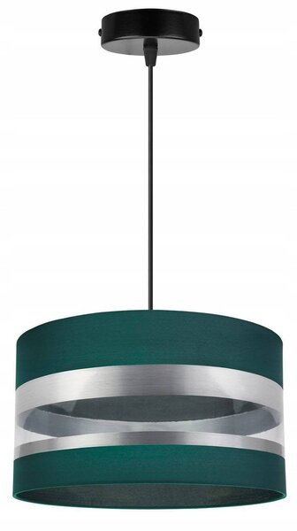 Závěsné svítidlo Intense Chrome, 1x textilní stínítko (výběr ze 6 barev), (výběr ze 3 barev konstrukce), (fi 35cm)