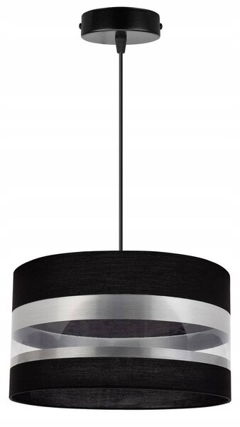 Závěsné svítidlo Intense Chrome, 1x textilní stínítko (výběr ze 6 barev), (výběr ze 3 barev konstrukce), (fi 35cm)