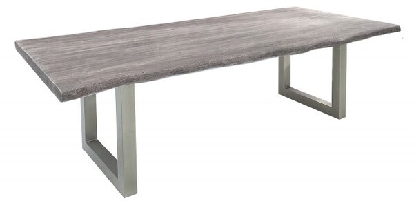 Jídelní stůl MAMMUT 200 CM šedý masiv akácie Nábytek | Jídelní prostory | Jídelní stoly | Všechny jídelní stoly