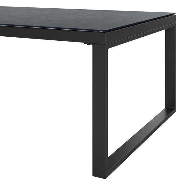 ZAHRADNÍ STOLEK, kov, sklo, 120/39/60 cm Ambia Garden - Online Only zahradní nábytek, Online Only