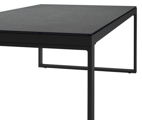 ZAHRADNÍ STOLEK, kov, sklo, 120/39/60 cm Ambia Garden - Online Only zahradní nábytek, Online Only