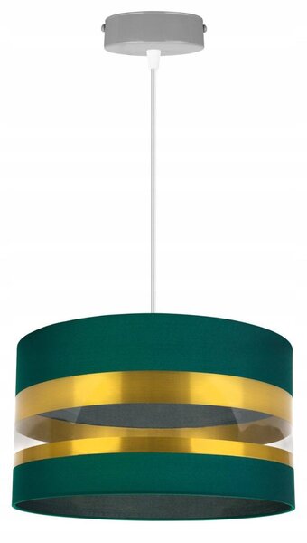 Závěsné svítidlo Intense Gold, 1x textilní stínítko (výběr ze 6 barev), (výběr ze 3 barev konstrukce), (fi 35cm)