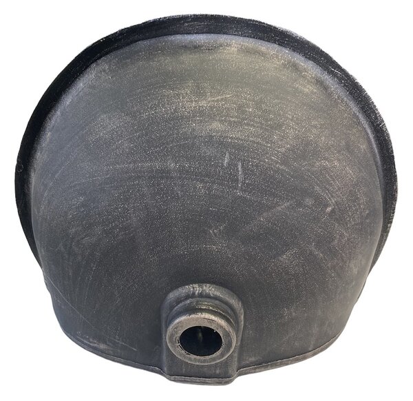 ROTO zahradní umyvadlo Saturn 71 cm bronzově hnědé - kohoutek Fanski, výpusť
