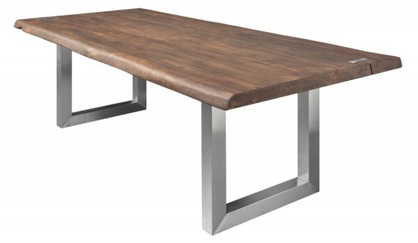 Jídelní stůl MAMMUT ART 220 CM hnědý masiv akácie Nábytek | Jídelní prostory | Jídelní stoly | Všechny jídelní stoly