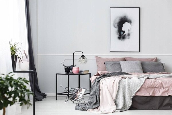 Stolní lampa Crystal, 1x stříbrné křišťálové stínítko