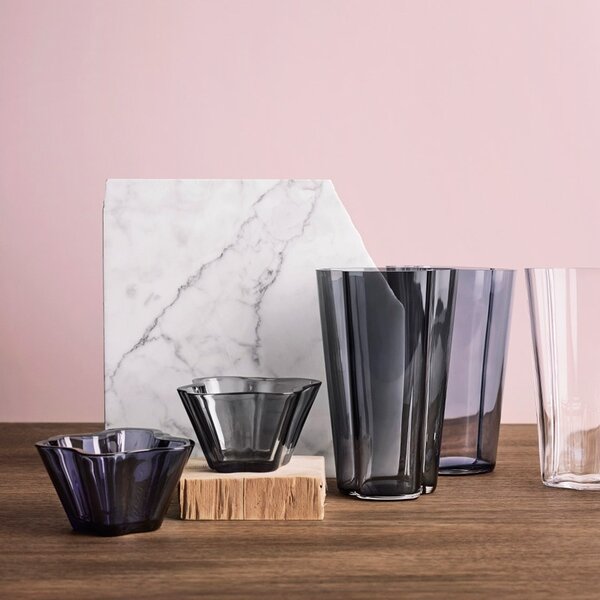 Iittala Miska Alvar Aalto 75mm, šedá