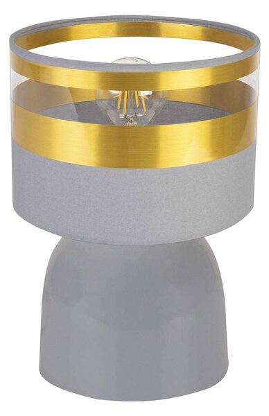 Stolní lampa Intense Gold, 1x textilní stínítko (výběr ze 6 barev), (výběr ze 3 barev konstrukce)