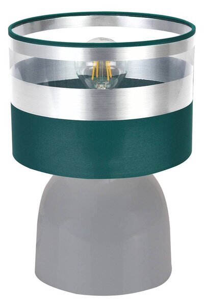 Stolní lampa Intense Chrome, 1x textilní stínítko (výběr ze 6 barev), (výběr ze 3 barev konstrukce)