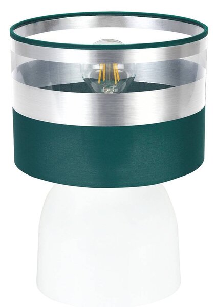Stolní lampa Intense Chrome, 1x textilní stínítko (výběr ze 6 barev), (výběr ze 3 barev konstrukce)