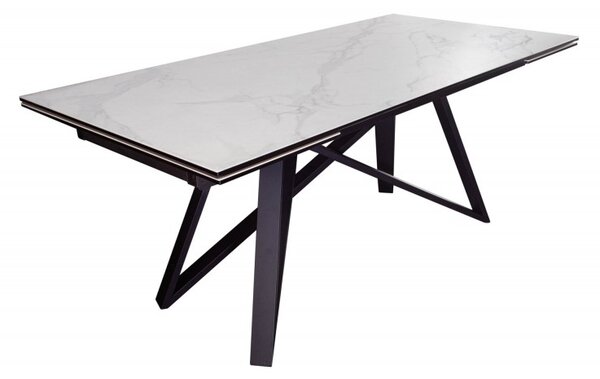 Jídelní stůl ATLAS MRAMOR 180-220-260 CM keramika rozkládací Nábytek | Jídelní prostory | Jídelní stoly | Rozkládací