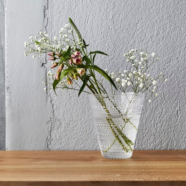 Iittala Váza Kastehelmi 154mm, čirá
