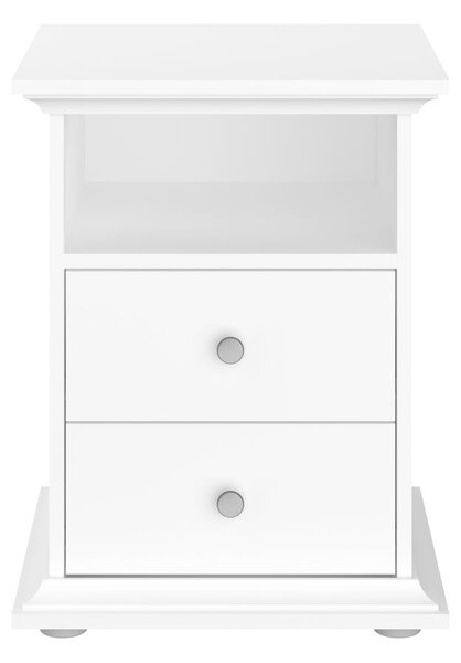 Rustikální noční stolek Margaux white