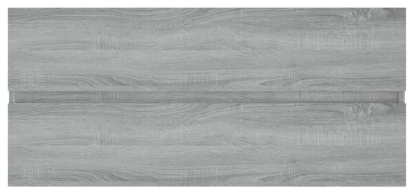 Umyvadlová skříňka šedá sonoma 100x38,5x45 cm kompozitní dřevo